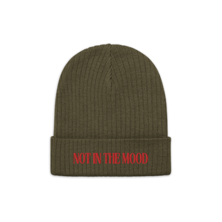 NOT IN THE MOOD - ribbed beanie