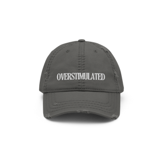 OVERSTIMULATED - Di(stressed) Dad Hat