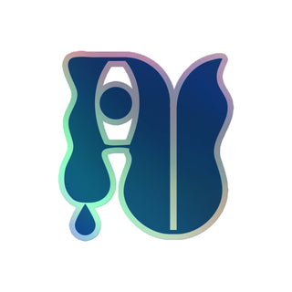 Peak Valley Logo - Holographic sticker